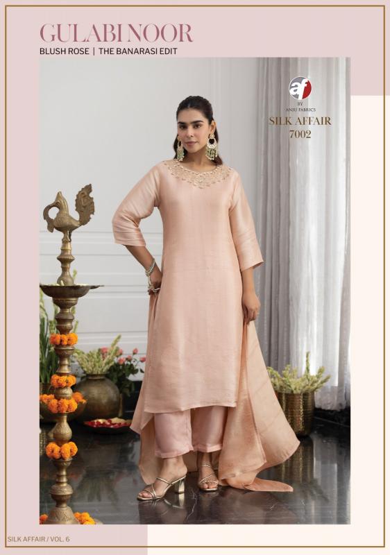 Anju fabrics silk affair vol 6 kurti wholesalers in borivali
